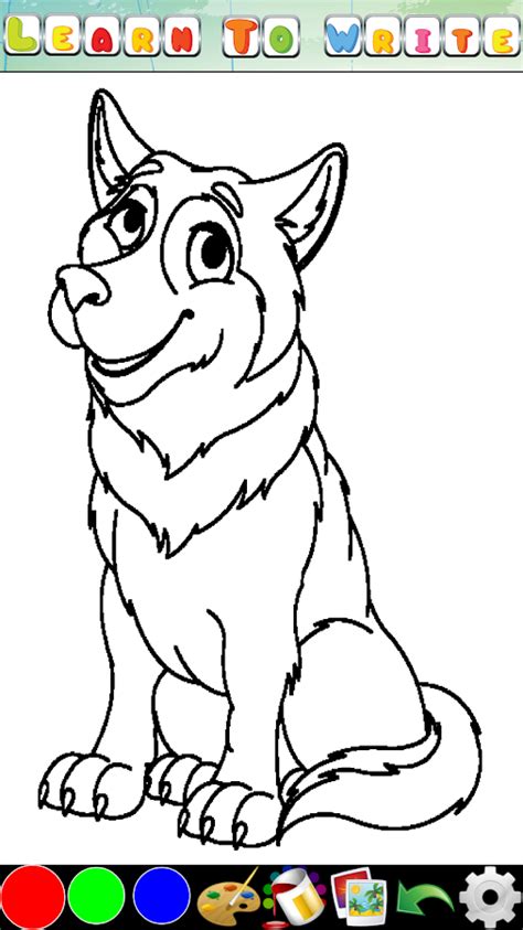 coloring pages  kids android apps  google play