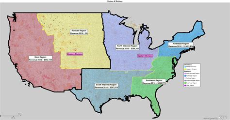 create sales territories regions divisions location based