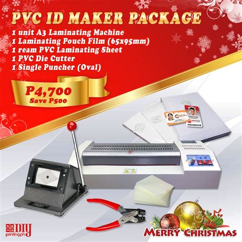 pvc id maker diy printing  store