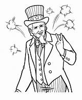 Coloring Uncle Sam July 4th Independence Pages Event Printable Th Color Usa Print Getcolorings Kids sketch template