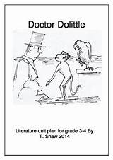 Dolittle Doolittle Cooperative Lesson Taxonomy Blooms sketch template