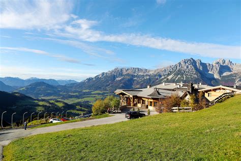 brenneralm skiwelt  panoramic view  wilder kaiser  inn valley kostenloses foto auf