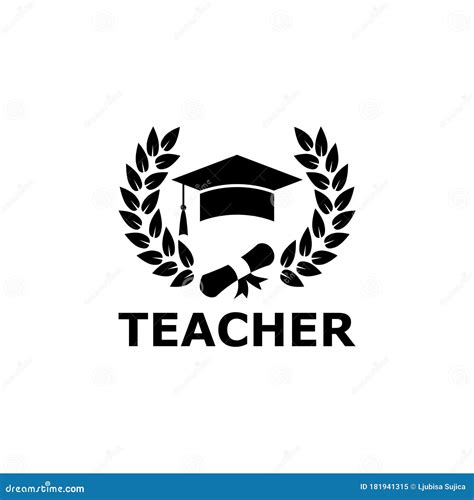 teacher concept illustration icon isolated  white background stock