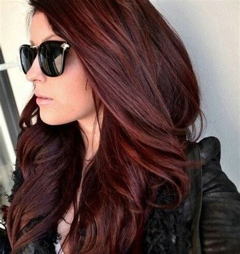 36 Intensely Cool Red Mahogany Hair Color Ideas