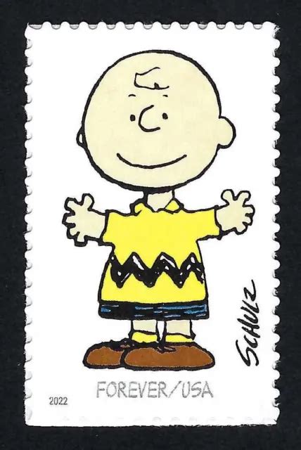 charlie brown charles  schulz centennial peanuts comic strip  stamp mint  picclick