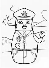 Higglytown Heroes Police Officer Coloring Hero sketch template