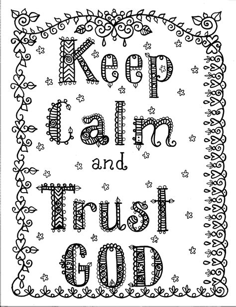 trust  jesus coloring pages coloring pages