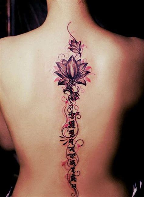spine tattoo ideas  women
