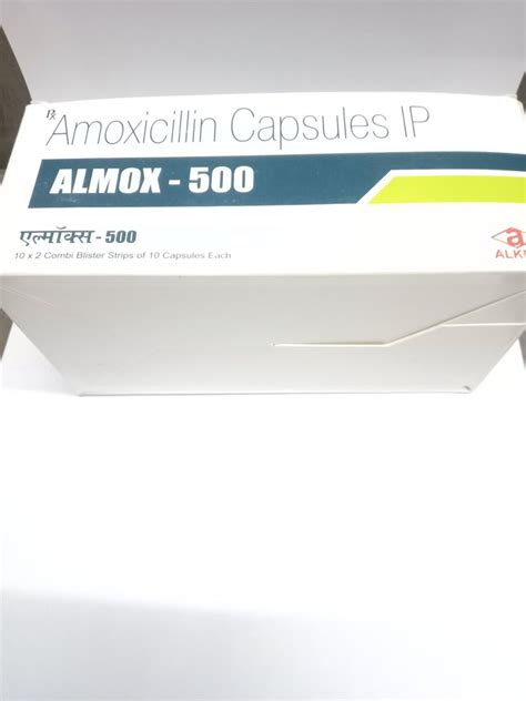 Amoxicillin 500 Mg Prescription 1x10 Cap At Rs 69 87 Strip In Nagpur