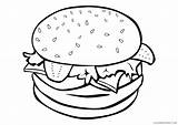 Coloring4free Food Coloring Pages Hamburger Related Posts sketch template