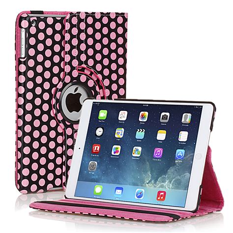 apple ipad air   gen  rotating pu leather case smart cover stand ebay
