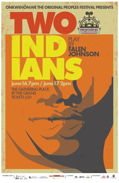 two indians a play by falen johnson gathering place by the grand