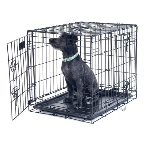 petmaker medium  door foldable dog crate cage