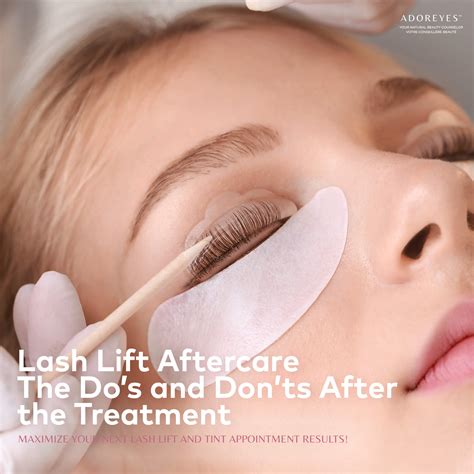 Lash Lift Aftercare The Do’s And Don’ts After The Treatment Adoreyes
