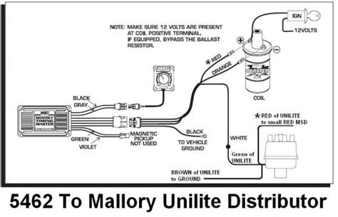 mallory ignition wiring diagram