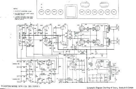 silvertone  service manual   schematics eeprom repair info  electronics