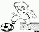Benji Tsubasa Entrenamiento Stampare Duro Opleiding Harde Malvorlagen Allenamento Treinamento Kleurplaten Disegnicolorare Futebol Kleurplaat Goku sketch template