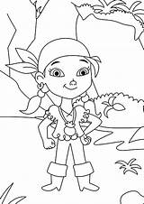 Pirate Coloring Girl Pirates Pages Neverland Izzy Color Young Jake Team Kidsplaycolor Printable Getcolorings Getdrawings Popular Kids sketch template