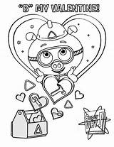 Coloring Pig Alpha Tool Box Superwhy His sketch template