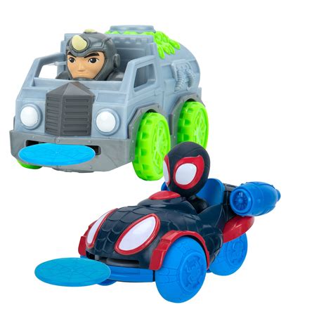 buy marvel spidey   amazing friends  vehicle  pack