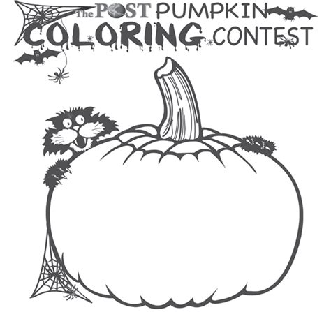 halloween coloring contest cedar springs post newspaper
