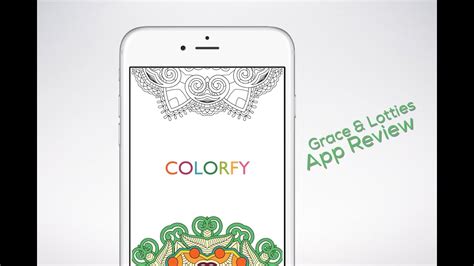 colorfy adult coloring app review youtube