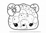 Num Noms Draw Sparkle Drawing Gummy Berry Learn Getdrawings Step sketch template