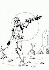 Stormtrooper Clone Trooper Popular sketch template