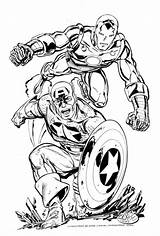 Byrne John America Captain Iron Man Comic Book Drawing Marvel Super Coloring Hero Avengers Comics Tattoos Tattoo Commission Drawings 2009 sketch template