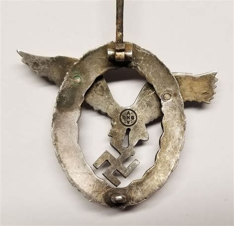 Wwii German Luftwaffe Pilot Badge