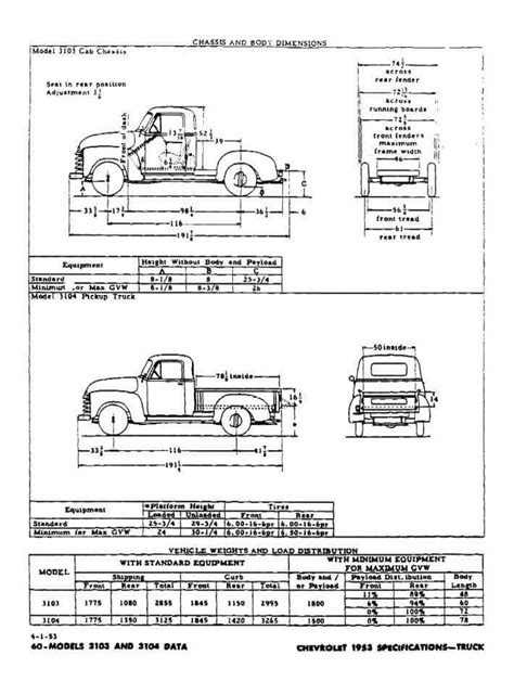 advance design chevrolet truck measurements classic trucks chevy trucks chevy