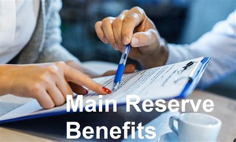 main reserve benefits  customers ankernews