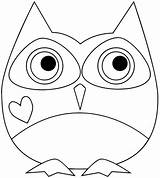 Coloring Owls Owl Pages Coloringtop sketch template