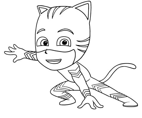 catboy pages coloring pages