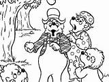 Bear Family Coloring Pages Getcolorings sketch template