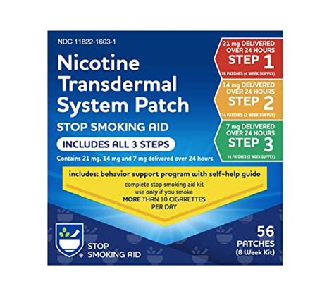 nicotine patch recommended   expert glory cycles