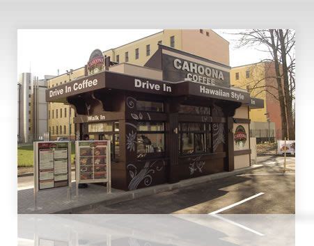 coffee shop drive  layout coffee drive  plans   included