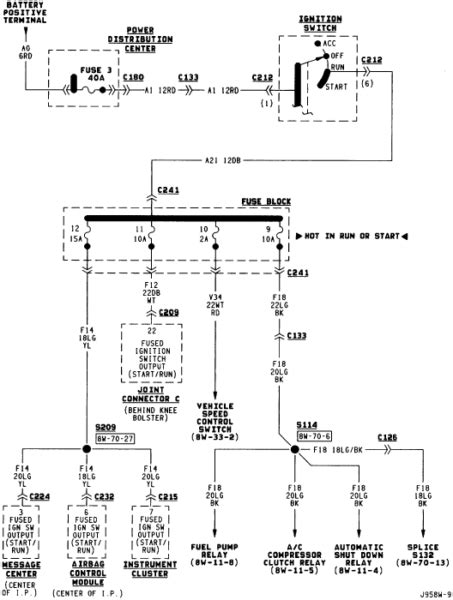 headlight wiring diagram   dodge ram