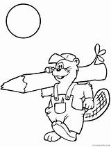 Coloring4free Beaver Animal 2021 Sheets Coloring Printable Pages Related Posts sketch template