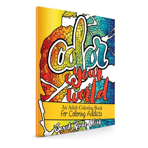 color  world printable adult coloring book sarah renae clark