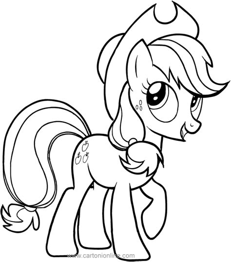 pony equestria girls applejack coloring pages
