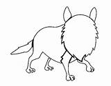 Coyote Adult Coloring Coloringcrew sketch template