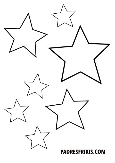Dibujos De Estrellas Para Colorear Find Gallery