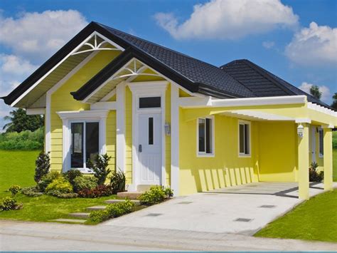 bungalow house model pinoy house plans