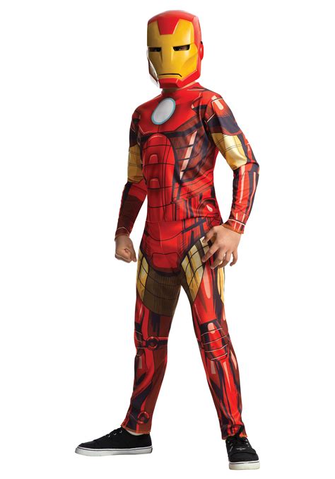 child classic iron man costume
