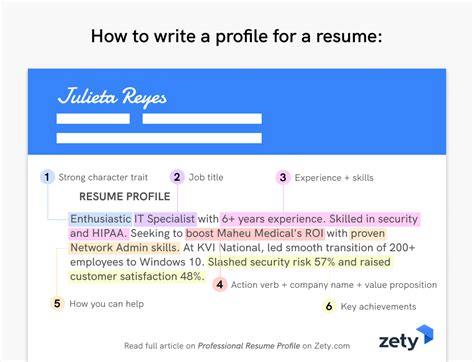 profile   resume resume profile resume profile examples job resume examples