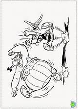 Asterix Colorir Partilhar Mensagem Obelix sketch template