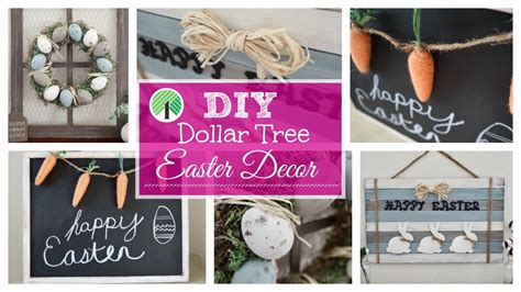 dollar tree diy farmhouse easter decor  easy projects