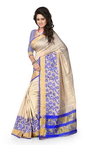 blue wear and bridal wear ladies linen saree at rs 720 in ahmedabad id