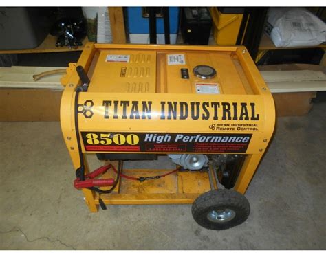 titan industrial  high performance generator